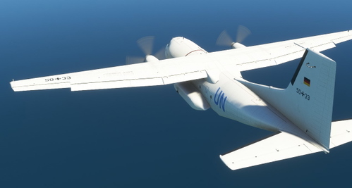Azurpoly C-160 Transall German Luftwaffe – 5033 (UN Mission)