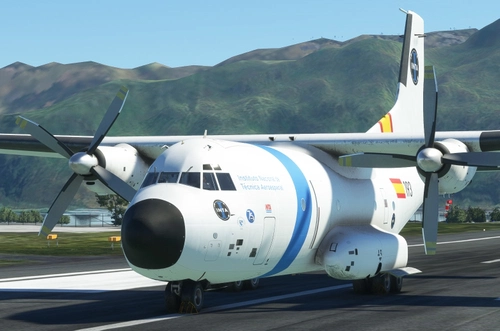 Azurpoly C-160 Transall Instituto Nacional de Técnica Aeroespacial 