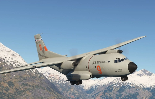Azurpoly C-160 Transall US Air Force Nevada Air Guard 90477