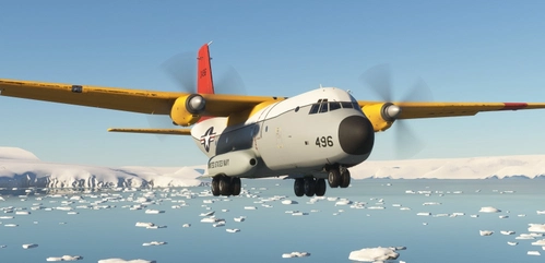 Azurpoly C-160 Transall US NAVY 0496 (SAR Livery)