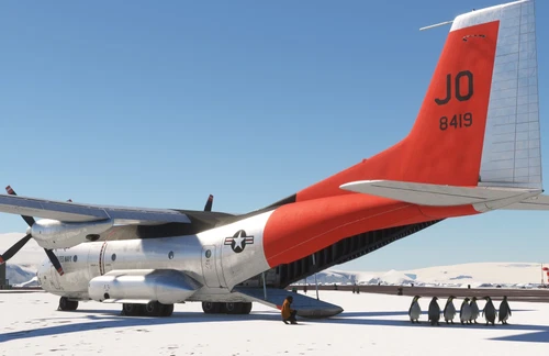 Azurpoly C-160 Transall US NAVY 8419 (DennyA. Edition)