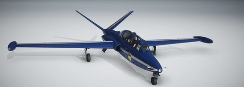 AzurPoly Fouga CM-170 Magister Little Navmap Aircraft Performance