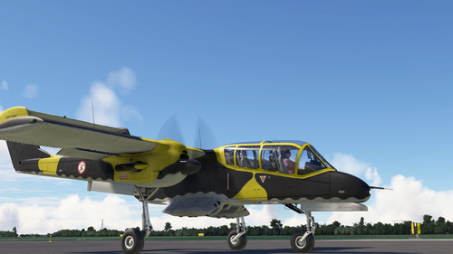 AzurPoly OV-10 Bronco Krait Squadron Livery