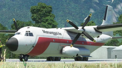 AzurPoly Transall C-160 Manunggal Air PK-VTS