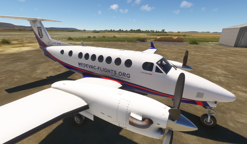 B350 - Medevac-Flights.org by Tarmac-aero