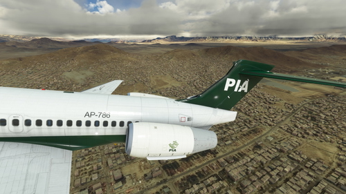 [B717] Pakistan International Airlines (PIA) Livery
