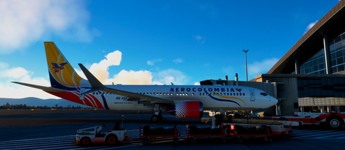 B737-  MAX AEROCOLOMBIA 