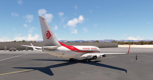 PMDG B737-700 Air Algerie livery  (7T-VKS)