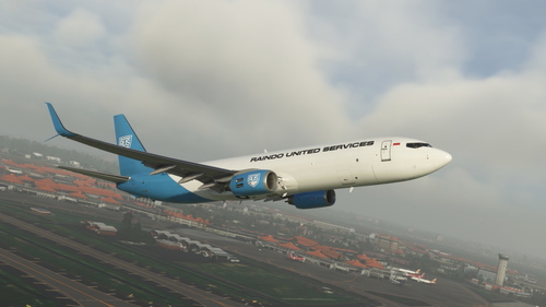 B737-800BCF - Raindo United Services - PK-RUS