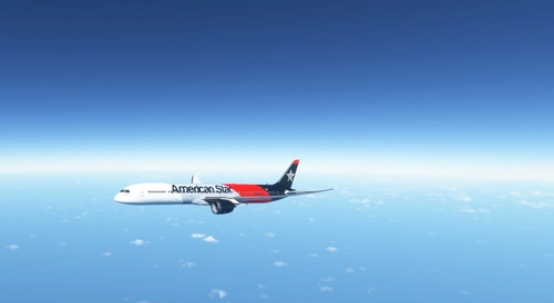 B787-10 "American Star" Los Angeles Branch [Fictional]