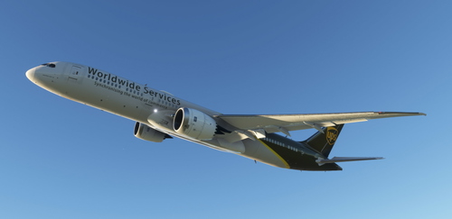 [B787-9] UPS (N136UP)  WORLDWIDE SERVICES - FICTIONAL VERSION - HORIZON SIM ( ROLLS ROYCE)