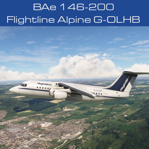BAe 146-200 Flightline G-OLHB