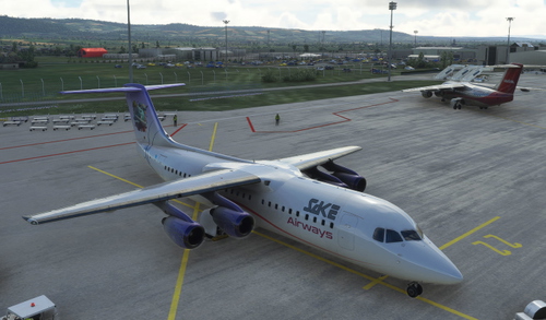 BAe146-300 "SAKE Airways"