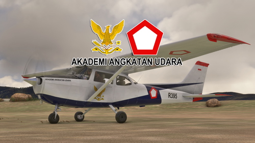 Bagolu AS1000 Cessna 172 AKADEMI ANGKATAN UDARA "R-395"