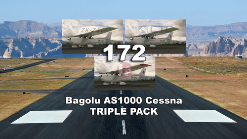 Bagolu AS1000 Cessna 172 TRIPLE PACK Ardmore Flying School