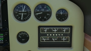 Bagolu FR172 Reims Rocket + C172 Tail Dragger - Instrument Mod thumbnail 2