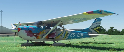 Bagolu ZS-OHK - C172 - Sky Africa