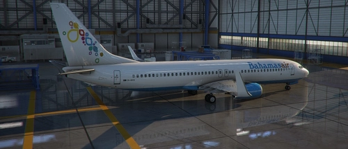 Bahamas Air PMDG 737-800 C6-BFB