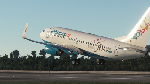 Bahamasair (50th Anniversary) (C6-BFA) - PMDG 737-700