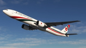 Bangladesh Airlines B77W S2-AFO livery for PMDG 777-300ER  (Factory edition)  thumbnail 2