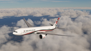 Bangladesh Airlines B77W S2-AFO livery for PMDG 777-300ER  (Factory edition)  thumbnail 4