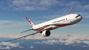 Bangladesh Airlines B77W S2-AFO livery for PMDG 777-300ER  (Factory edition)  thumbnail 5