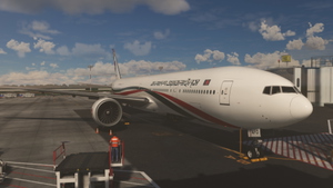 Bangladesh Airlines B77W S2-AFO livery for PMDG 777-300ER  (Factory edition)  thumbnail 8