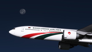 Bangladesh Airlines B77W S2-AFO livery for PMDG 777-300ER  (Factory edition)  thumbnail 19