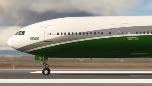 Bay Area Aviation (N086AE) PMDG 777-300ER - 8K