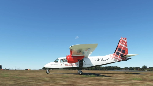 BBS BN2 Islander Loganair G-BLDV request