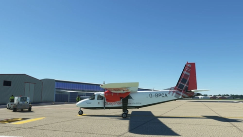 BBS BN2 Islander Loganair G-BPCA request