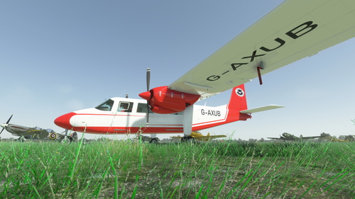 BBS BN2A Islander Headcorn Parachute Club G-AXUB request