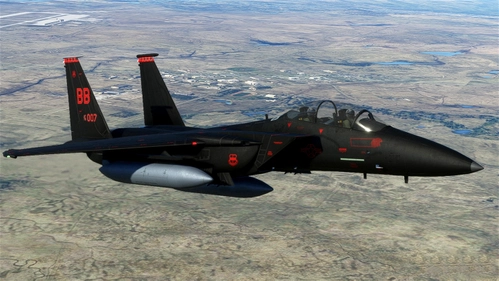 Beale AFB F-15C/E Chase "007"