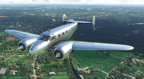 Beech  D18S PH-UDR Rijksluchtvaartschool