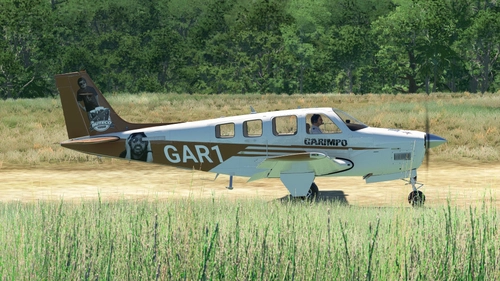 Beechcraft Bonanza G36 Garimpo GAR1 Buteco Voador - AeroArt Liveries