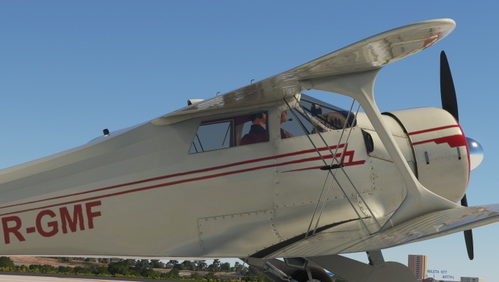 Beechcraft D-17 Staggerwing  PR-GMF