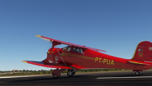 Beechcraft D-17 Staggerwing  PT-PUA