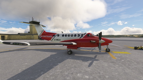 Beechcraft King Air 350i HM Coastguard