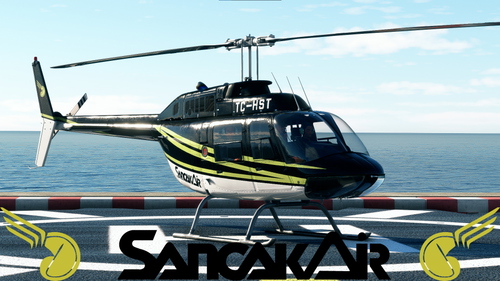 Cowansim Bell 206 TC-HST Sancak Air