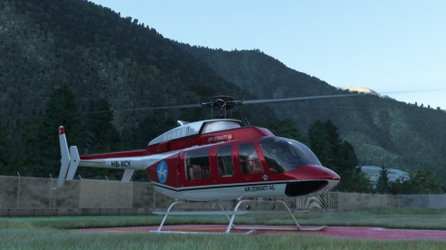 Bell 407 - HB-XCY Air Zermatt Ag 