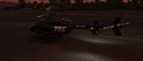 Bell 407 - Strobe and Beacon Lights 4x