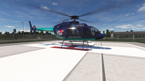 BELL 407 | N407SM | Anmed LifeFlight