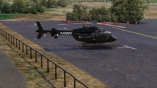 Bell 407 - Blade N408GG - 4K