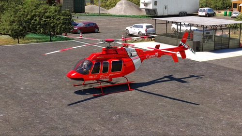 Bell 407 - Coast Guard - C-GCPI - 4K