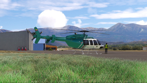 Bell 407 - Colombian National Police (4k)