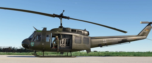 Bell UH-1D Bundeswehr HflRgt 6 "Hungriger Wolf" Livery