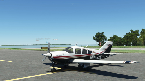 Bellanca Super Viking - Black Red Gold - N9532E