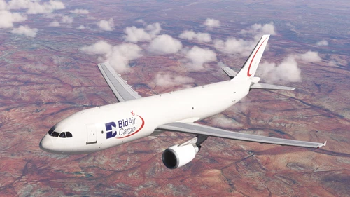 BidAir Cargo Airbus A300-600F ZS-TGQ Fictional iniBuilds