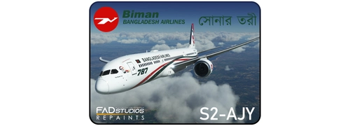 Biman 787-9  S2-AJY livery for Horizonsim 789