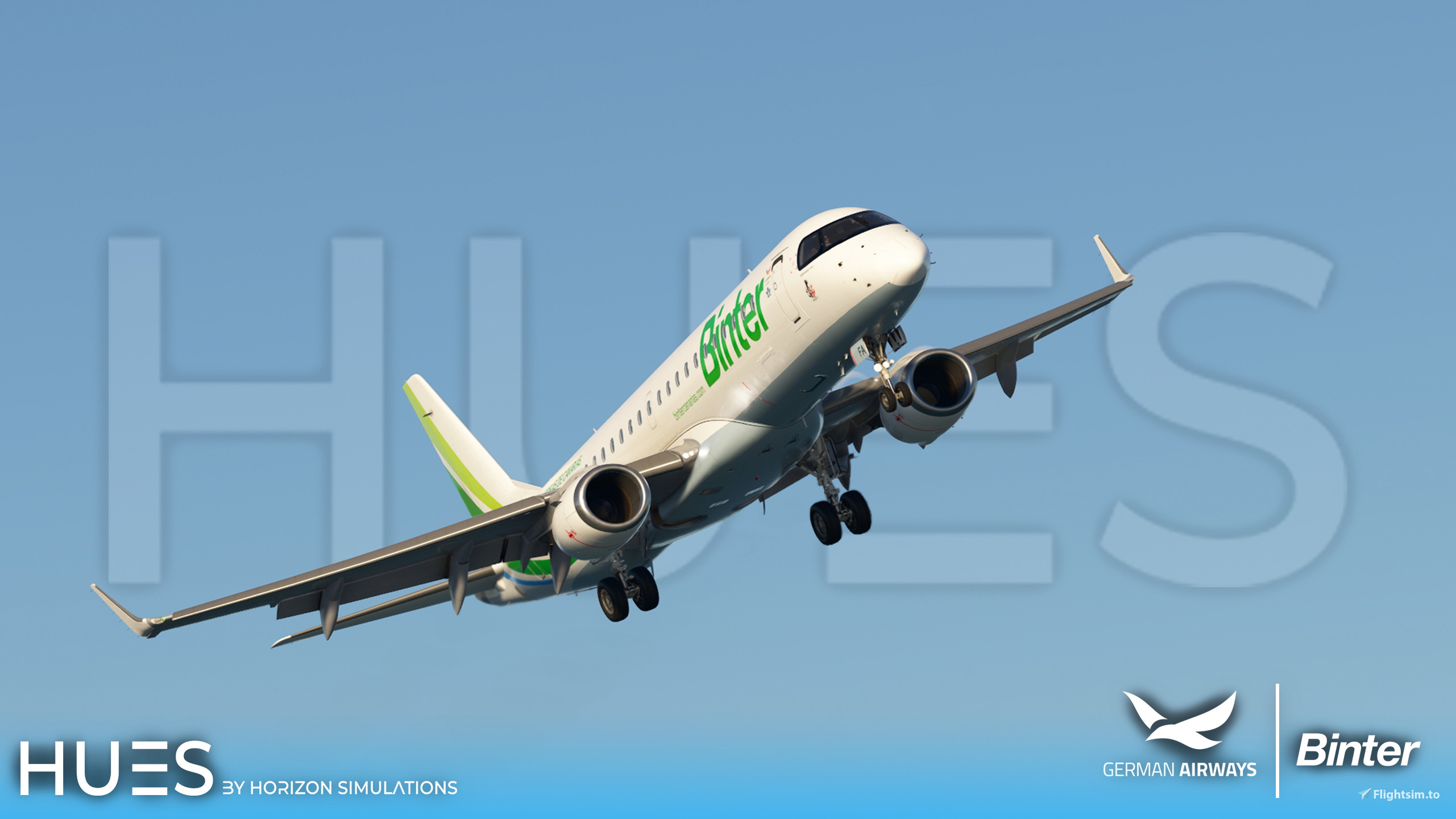Binter Canarias opby German Airways D-AZFA | FSS 190 - Image 1